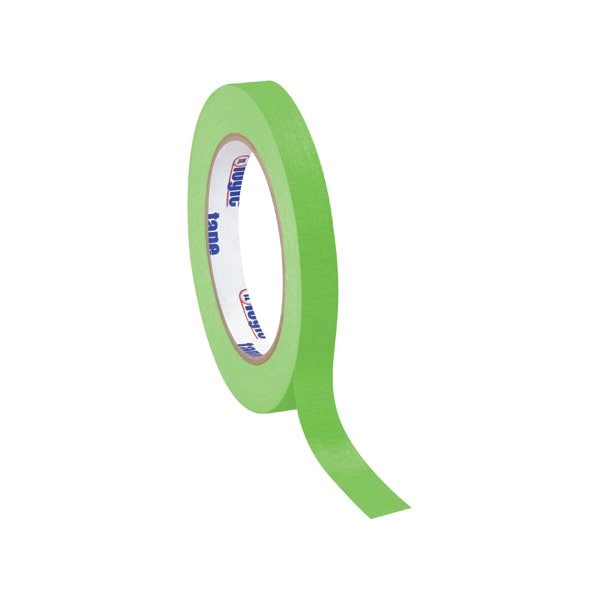 Tape Logic 1/2'' x 60 yds. Light Green Tape Logic Masking Tape, 12PK T93300312PKA - main